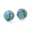 Dyed Synthetic Turquoise Sphere Beads GG-CBA391B-02A-01-2