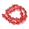 Christmas Handmade Lampwork Beads Strands LAMP-M021-02G-1