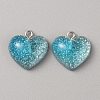 Transparent Resin Pendants CRES-TAC0010-05C-1