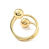 Brass Ball Triple Layer Wrap Ring for Women LS-RJEW-E046-22G-2