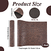 Flower Pattern PVC Leather Fabric DIY-WH20076-42A-2
