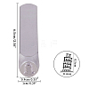 Iron Metal Stamps AJEW-BC0005-55B-4