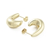 Brass Stud Earrings EJEW-Q811-14G-2