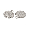 201 Stainless Steel Pendants STAS-J401-VC551-3