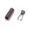 Zinc Alloy Cord Ends FIND-WH0091-67B-1
