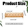 12-Slot Wooden Shot Glass Tray Holders ODIS-WH0027-031-3