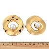 304 Stainless Steel Stud Earrings EJEW-Z084-16G-5