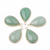 Natural Green Aventurine Pendants G-S330-21-1