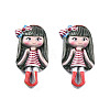Opaque Resin Cabochons CRES-N018-047-2