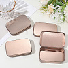 4Pcs Iron Jewelry Storage Boxes with Hinged Lid CON-SP0001-20C-7