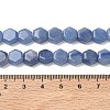 Natural Blue Aventurine(Dyed & Heated) Beads Strands G-G463-A03-8x9mm-5