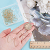 50Pcs 304 Stainless Steel Earring Hooks STAS-ME0001-51G-3