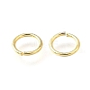 Brass Open Jump Rings KK-V007-004G-10-2