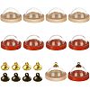  10Pcs Mini Glass Cloche Dome Covers DJEW-NB0001-24A-1