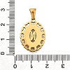 Golden 304 Stainless Steel Pendants STAS-K300-02G-N-3