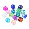 Baking Painted Crackle Glass Beads CCG-X0011-01-8mm-2
