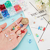 AHADERMAKER 200Pcs 10 Styles Transparent Glass Charms GLAA-GA0001-67-3