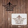 Large Plastic Reusable Drawing Painting Stencils Templates DIY-WH0202-119-2
