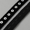Single Velvet Ribbon with Paillettes OCOR-WH0082-305-2