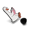 Reading Duck Enamel Pins JEWB-E797-01B-EB-3