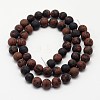 Natural Mahogany Obsidian Beads Strands G-D681-4mm-2