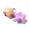 Opaque Resin Pendants RESI-G074-02-3