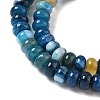 Natural Banded Agate Beads Strands G-F790-I01-01I-4
