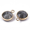 Natural Labradorite Pendants X-G-T131-101A-3