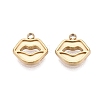 304 Stainless Steel Charms STAS-N125-25D-G-1