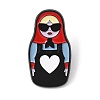 Cool Matryoshka Doll Enamel Pins AL-Z002-01EB-01-1