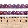 Natural Gemstone Ruby Round Beads Strands G-O017-7mm-06-01-4