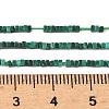 Natural Malachite Beads Strands G-G271-G01-1x1.5mm-5
