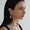 16Pcs 201 Stainless Steel Huggie Hoop Earring Findings STAS-FS0002-27B-7