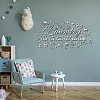 CREATCABIN 2Pcs Mirror Wall Stickers DIY-CN0002-03-7