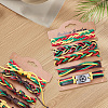Leather Cord Braided Bracelets Set for Men Women BJEW-CL0001-43B-4