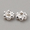 925 Sterling Silver Spacer Beads STER-WH0010-15S-2