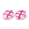 Transparent Acrylic Cabochons LS-TACR-G041-02C-2