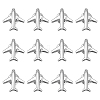12Pcs Zinc Alloy Lapel Pin Backs for Backpack Clothes JEWB-PH0001-51-1