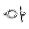 304 Stainless Steel Toggle Clasps STAS-D142-04A-P-2
