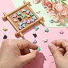 Spray Painted Alloy Beads FIND-CJ0001-46A-3