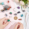 Unicraftale DIY Gemstone Pendant Necklaces Making Kits DIY-UN0001-83P-3