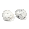 Heart Natural Howlite Palm Stone G-C186-03D-3