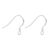 925 Sterling Silver Earring Hooks STER-K167-049B-S-1
