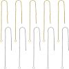 20Pcs 2 Colors 304 Stainless Steel Stud Earrings Findings STAS-UN0036-78-1