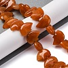 Natural Red Aventurine Beads Strands G-F783-G01-01-2