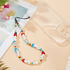 Resin Lanyard Wrist Strap Phone Star Charms Straps DIY-WH20003-13-4