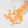 Faceted Colorful Eco-Friendly Poly Styrene Acrylic Round Beads SACR-K001-8mm-74-3