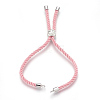 Cotton Cord Bracelet Making KK-F758-03D-P-1