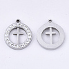 201 Stainless Steel Pendants STAS-N091-19P-2