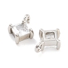 Brass with Cubic Zirconia Pendants KK-P271-41P-B-2
